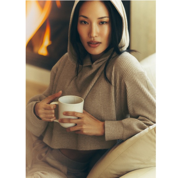 Alo Muse Hoodie Gravel Heather SZ S - Picture 3 of 11